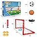 Growsland Boy Toys Hover Soccer Ball with 2 Goals Indoor Soccer Gifts for Boys LED Soccer Ball with Foam Bumper Inflatable Soccer Toys for 3 4 5 6 7 8 9 10 Years Old Girls Boys - Image 3