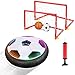 Growsland Boy Toys Hover Soccer Ball with 2 Goals Indoor Soccer Gifts for Boys LED Soccer Ball with Foam Bumper Inflatable Soccer Toys for 3 4 5 6 7 8 9 10 Years Old Girls Boys - Image 2