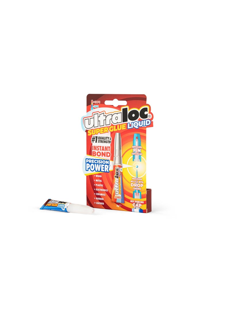 Ultraloc Super Glue Liquid 3g – Precision Strong Bond for Fast Repairs – Made in UK - Image 5