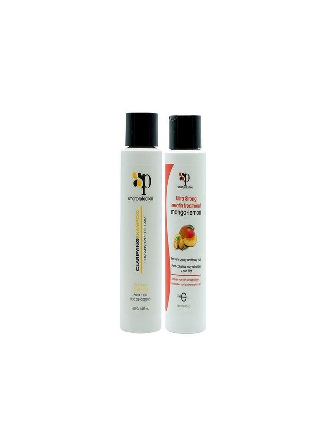Infinito Colors Mangolemon Ultra Strong Keratin Treatment With Clarifying Shampoo 16Oz By Smart Protection - Image 4