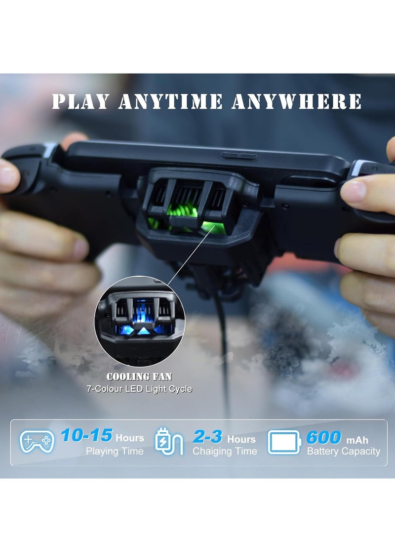 SYOSI Wireless Gamepad Controller for iPhone iOS Android Switch PC with Cooling Conduction Plate, Phone Controller Joystick for iPhone, Samsung, LG, Google, Turbo/Macro Function, COD, Diablo - Image 3