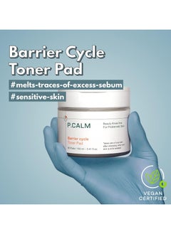 P.CALM PCALM Barrier Cycle Toner Pad 60 Pads  - Image 3
