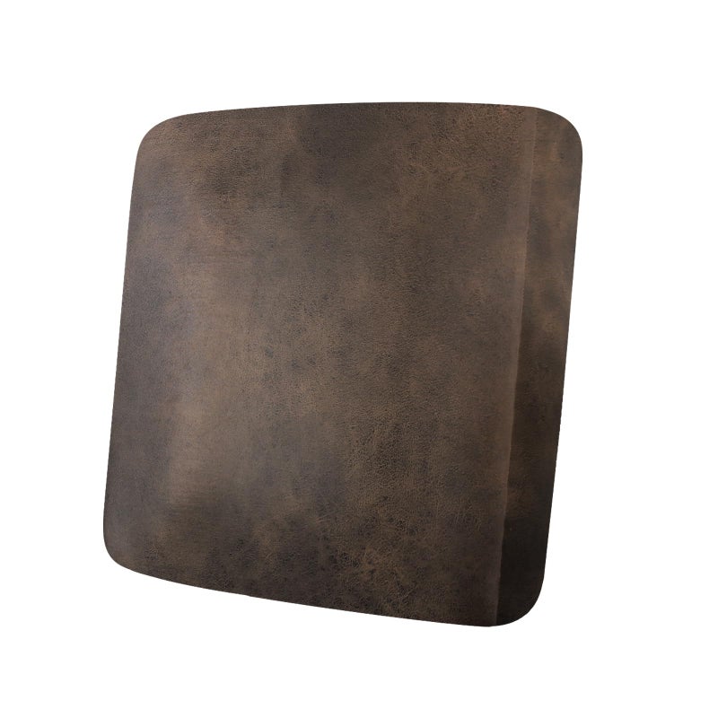 ANARACHON Leather Look Couch Cushion Covers Sofa Seat Slipcovers Sets Couches Furniture Protector for Sectional Armchair Loveseat Pets Kids Stretch Spandex Fabric (1 Cushion Armchair, Brown) - Image 1