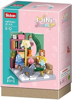 Sluban Sluban Mini Handcraft Blocks - Living Room 219Pcs 8+ 