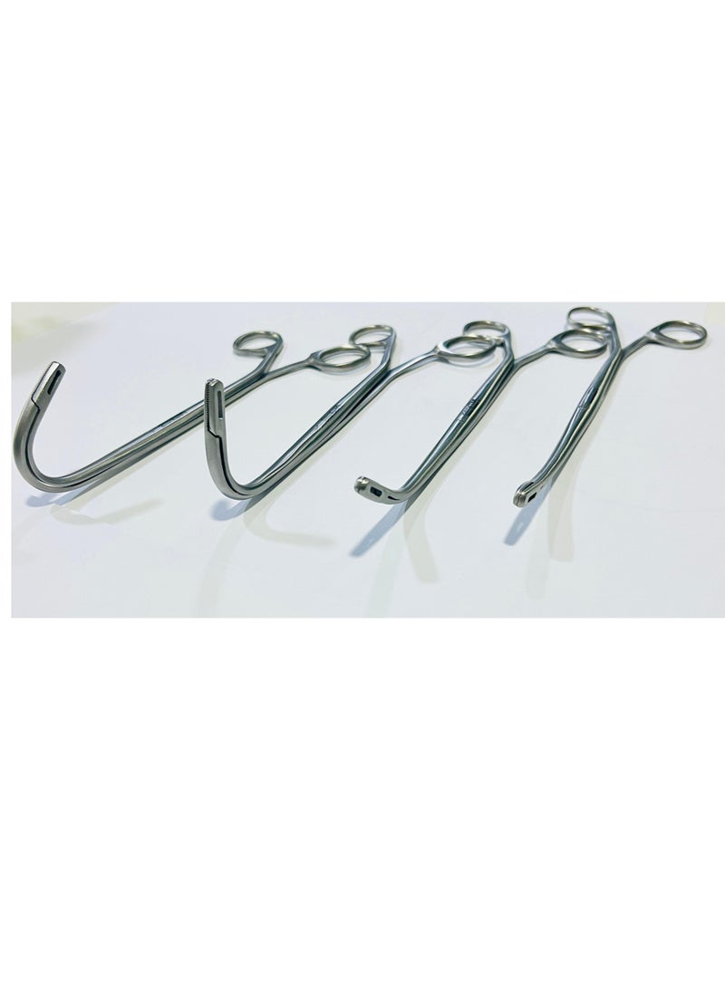 هيميل تك ملقط الكلى مجموعة من 4 - Image 1