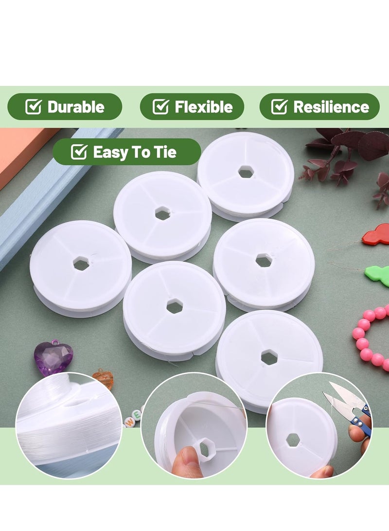 SYOSI مجموعة إبر التطريز إبر البذور 20 قطعة خيوط التطريز المستقيمة 12 قطعة إبر التطريز بعين كبيرة مع 6 خيوط مطاطية لأدوات تطريز المجوهرات - Image 4