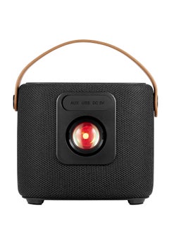 Volkano Volkano Flame Series Bluetooth Speaker With Sunset Lamp Projector-Black  - Image 2