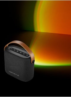 Volkano Volkano Flame Series Bluetooth Speaker With Sunset Lamp Projector-Black  - Image 5