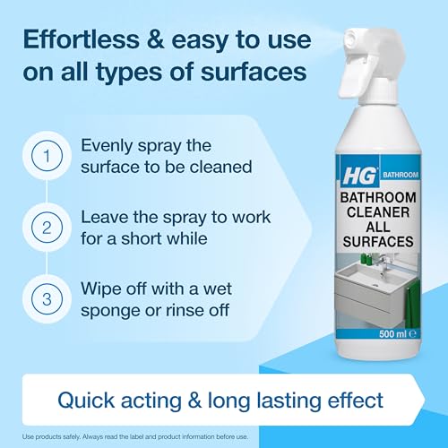 HG 0.50l Shower & Bath Cleaning Spray - Image 4