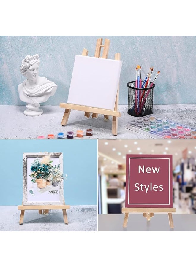 Artistic Canvas 25*30cm, For Acrylic And Oil Paints With Wooden Stand - 5 pcs - Image 2