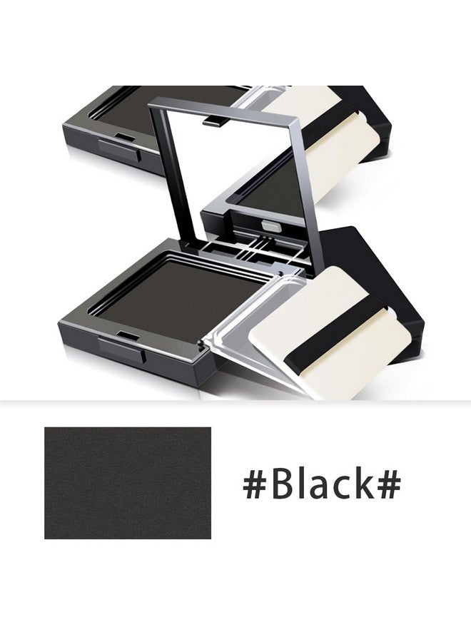 eAmaze eAmaze Hair Liner Concealer Shadow Powder, 12G (Black) Hairliner Powder For Quick Cover Grey Hair For Thinning Grey Hairline - Long Lasting With Mirror & Puff - Image 2
