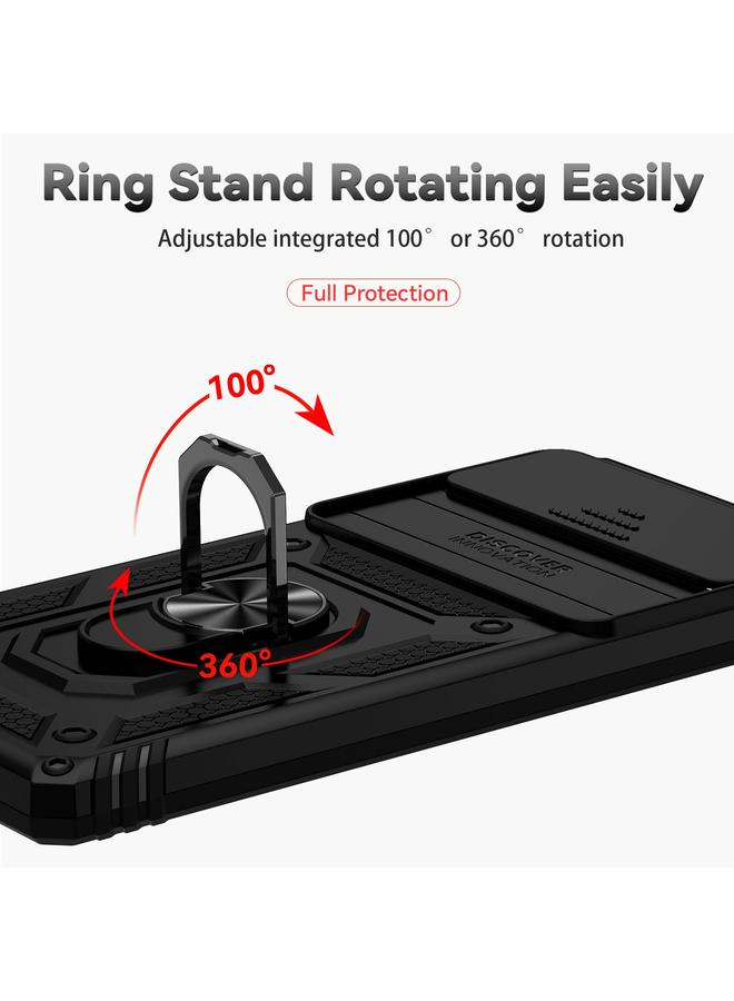 اس-توب جراب هاتف Google Pixel 6 مع حامل كاميرا منزلق - Image 4