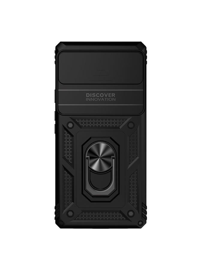 اس-توب جراب هاتف Google Pixel 6 مع حامل كاميرا منزلق - Image 2