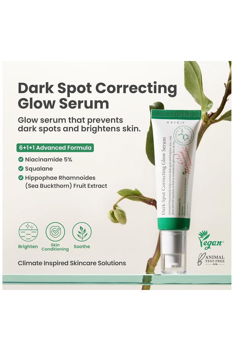 AXIS-Y AXIS-Y Dark Spot Correcting Glow Serum 50ml / 1.69 fl. oz | Brightening Serum | Korean Skincare, Dark Spot Treatment, Hyperpigmentation Treatment - Image 5