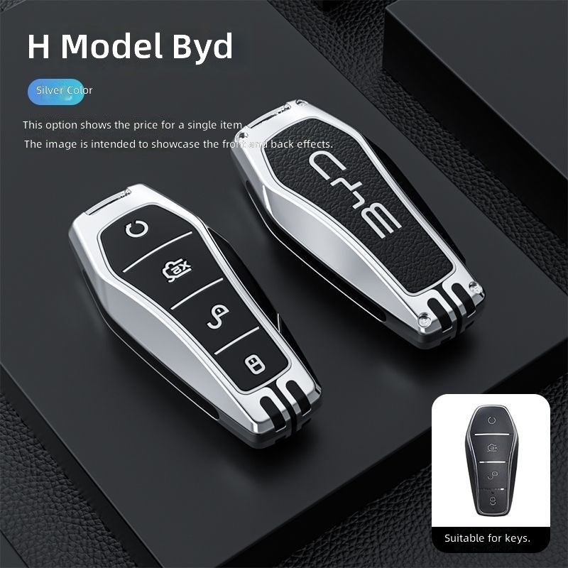 بي واي دي غطاء مفتاح BYD Tang DM-i لـ Song Plus DM-i، Song Plus Yuan، Qin Pro، Song Pro DM-i - زنك عالي الجودة - Image 1