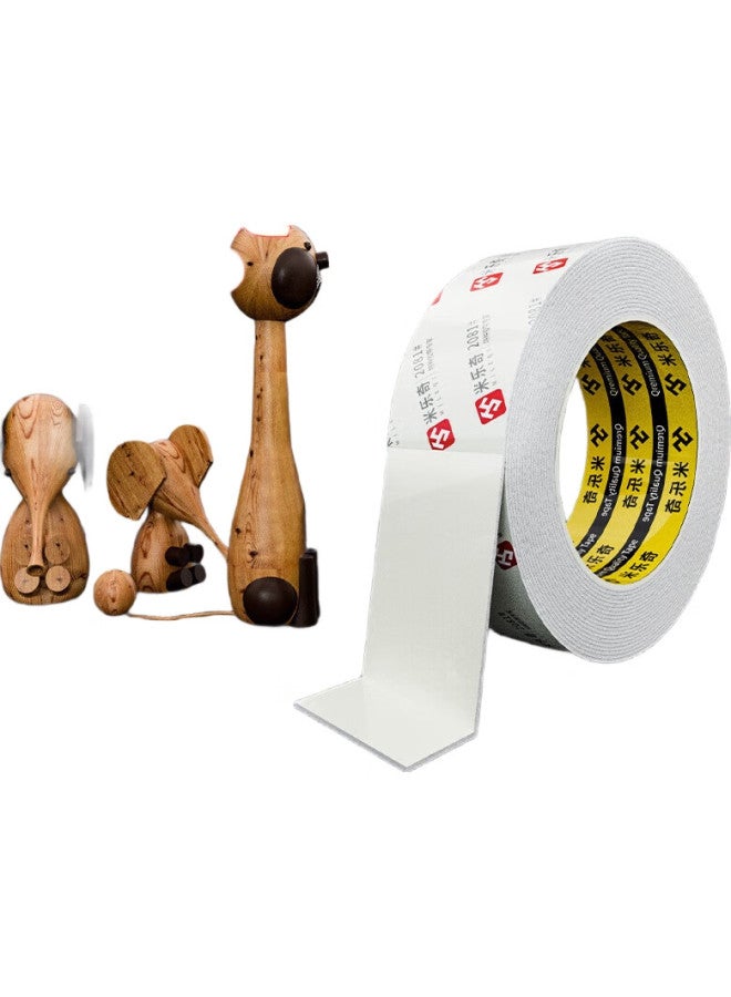 Miloch Milike 2081Pe Double-Sided Tape, Strong Adhesive, Foam Double-Sided Tape, For Home And Office Use, [1Mm Thick] - 12Mm Wide * 5 Meters Long - 2 Rolls - Image 3