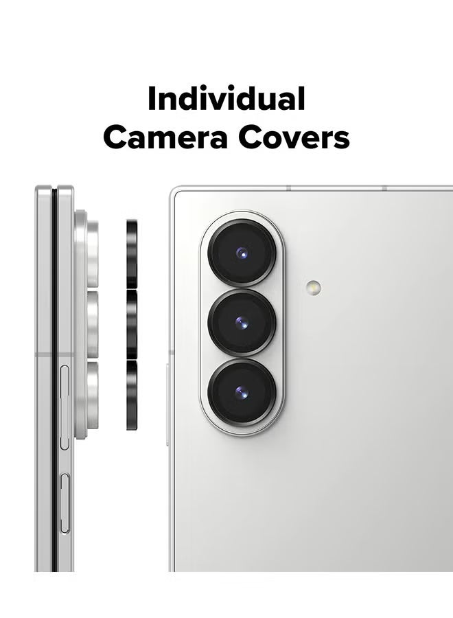 MUDISO Samsung Galaxy Z Fold 7 Camera Lens Glass 9H Tempered Glass 2-Pack For Samsung Galaxy Z Fold 7 - Image 3