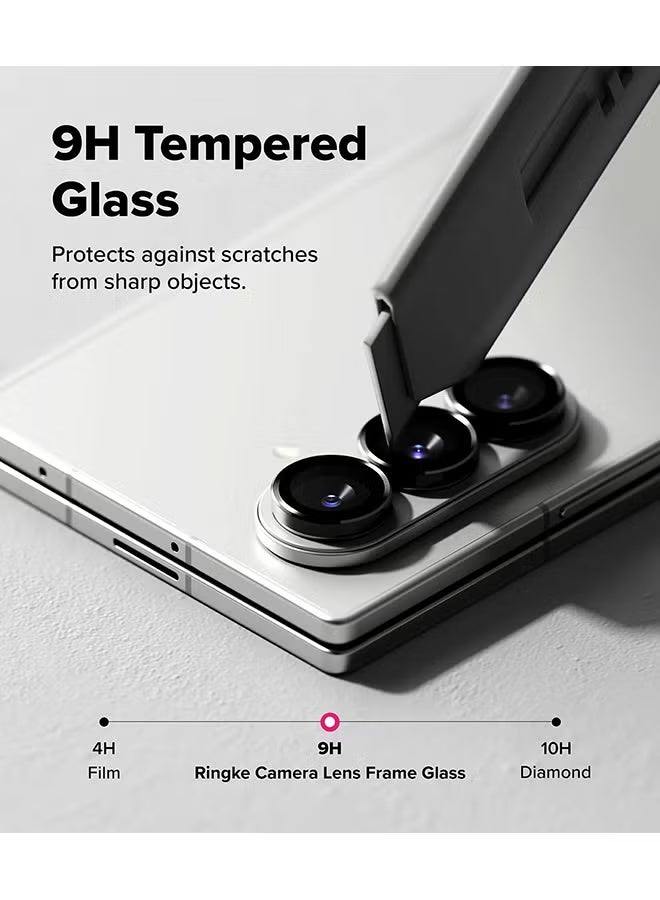 MUDISO Samsung Galaxy Z Fold 7 Camera Lens Glass 9H Tempered Glass 2-Pack For Samsung Galaxy Z Fold 7 - Image 4