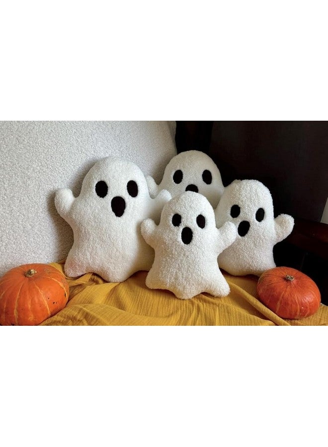 Tickles Halloween Exclusive Ghost Soft Stuffed Plush Toy & Pillow for Kids Boys & Girls (Size: 35 cm, Color: White) - Image 3