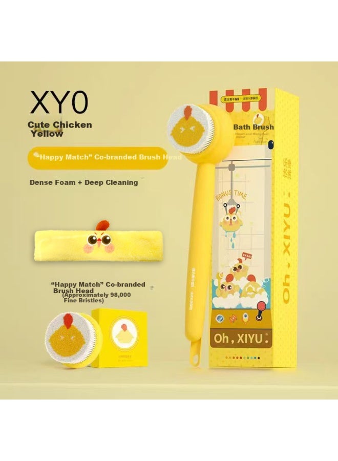 Pritech Electric Bath Brush Multifunctional Scrubbing Brush Xy0 Laimeng Chicken Fun 38 Sections Gift For Girls - Image 1