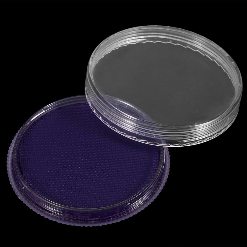 Professional Water based Matte Body Painting Pigment Stage Face Color Makeup (Purple) - Image 3