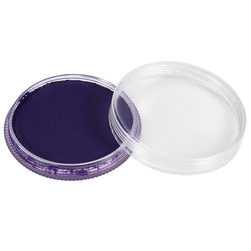 Professional Water based Matte Body Painting Pigment Stage Face Color Makeup (Purple) - Image 2