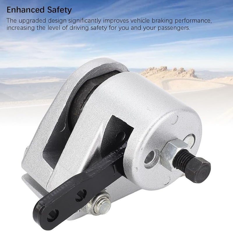 Silver Metal Mechanical Brake Caliper Bracket Kit with Pads for Manco 9598 9597 Go Kart - Image 3