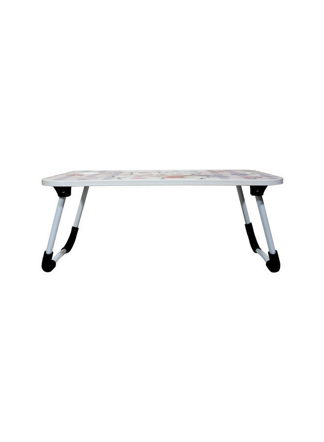 Rahalife Portable Folding Laptop Desk for Bed With Various Design Laptop Desk with iPad/Book and Cup Holder Non-Slip Legs Reading Table Tray Kids Study Table - Image 2