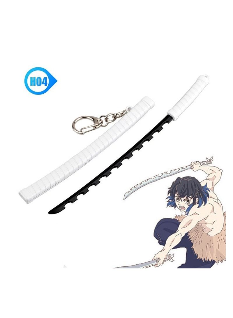 Anime Demon Slayer Keychain Sword Key Pendent