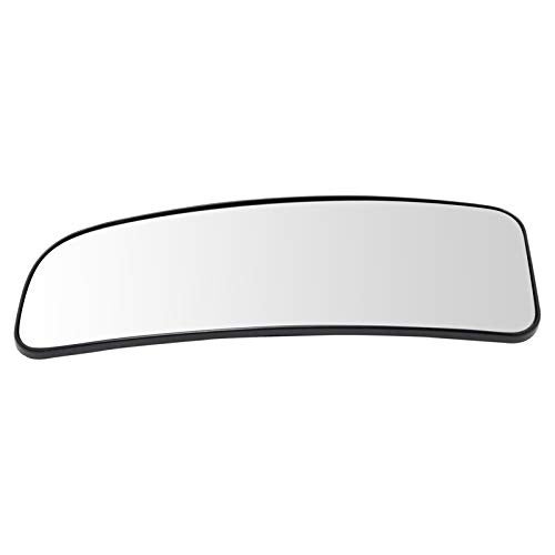 TRQ Lower Towing Mirror Glass with Backing Plate RH Right Passenger Side for 2004-2015 Nissan Titan - Image 1
