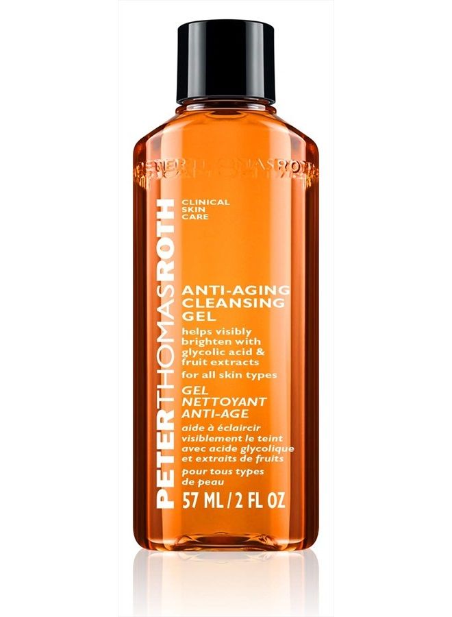 PETER THOMAS ROTH جل تنظيف مضاد للشيخوخة | غسول وجه بتقنية مضادة للتجاعيد، يقشر بحمض الجليكوليك وحمض الساليسيليك، 2.0 أونصة سائلة - Image 1