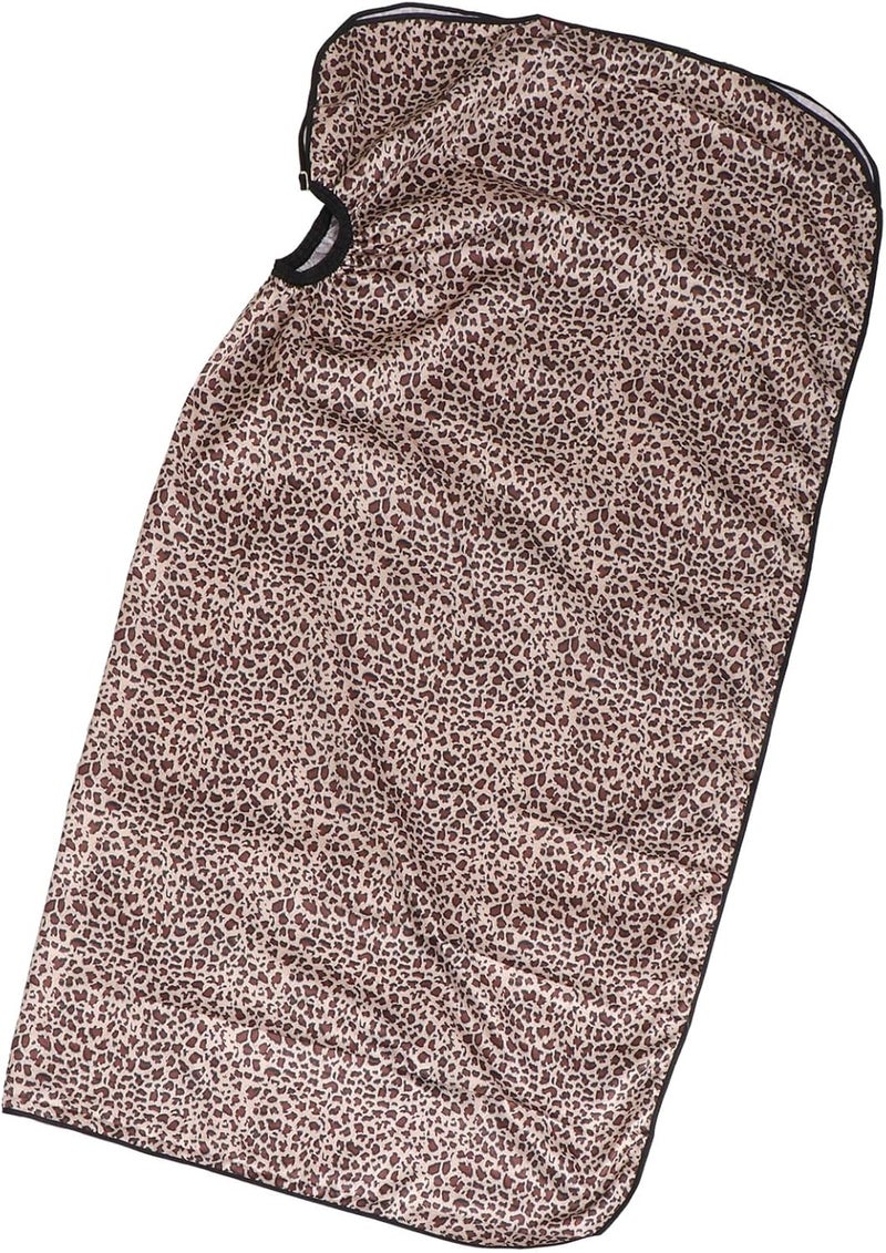 Beavorty Hair Cutting Cape Adult Barber Shop Apron Leopard Print Hair Salon Cape for Perm Dyeing - Image 1