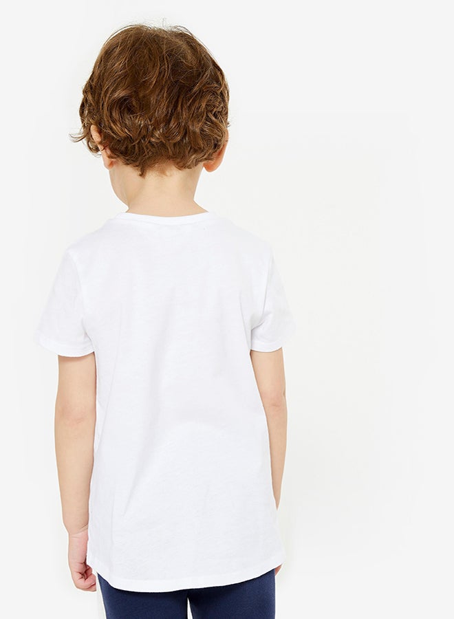 DECATHLON Kids' Unisex Cotton Multisport T-Shirt - Image 3