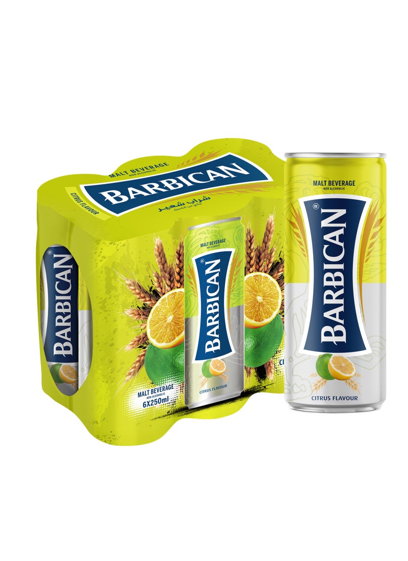 Barbican Citrus Flavoured Non Alcoholic Malt Can - Image 1