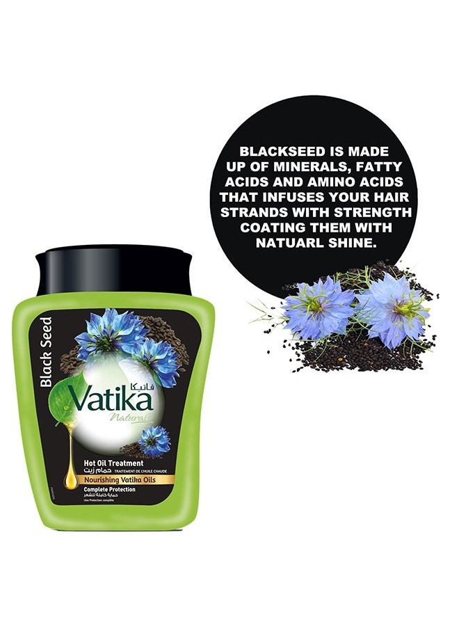 Vatika Naturals Hammam Zaith Hot Oil Treatment | Enriched With Blackseed | Lightweight & Non-Sticky | For Thick, Strong Hair - 1 kg