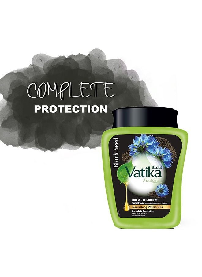 Vatika Naturals Hammam Zaith Hot Oil Treatment | Enriched With Blackseed | Lightweight & Non-Sticky | For Thick, Strong Hair - 1 kg