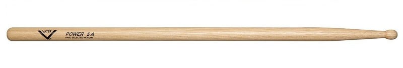 Vater Power 5A Wood Tip Hickory Drum Sticks, Pair - Image 3