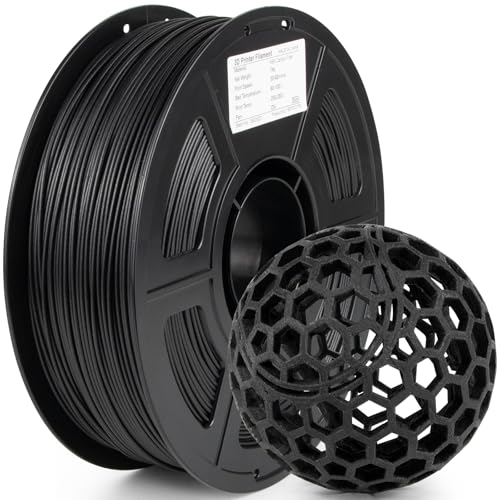 iSANMATE Carbon Fiber ASA Filament 1.75mm,UV/Rain/Heat Resistant Tough 3D Printer Filament, ASA CF Perfect for Outdoor Functional Parts, Dimensional Accuracy +/- 0.02mm, 1kg Spool (2.2lbs) - Image 1