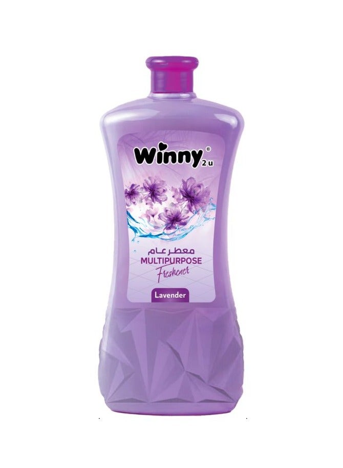 Winny Multi-Purpose Freshener 1000ml – Lavender | Long-Lasting Home & Floor Air Freshener