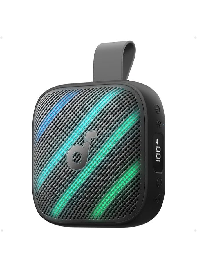 Soundcore Boom Go 3i Portable Bluetooth Speaker by Anker, 24H Playtime, 15W Punchy Sound, Emergency Power Bank, Powerful BassUp 2.0, Bluetooth 6.0, IP68 Waterproof for Hiking/Cycling/Camping (Black) - Image 1