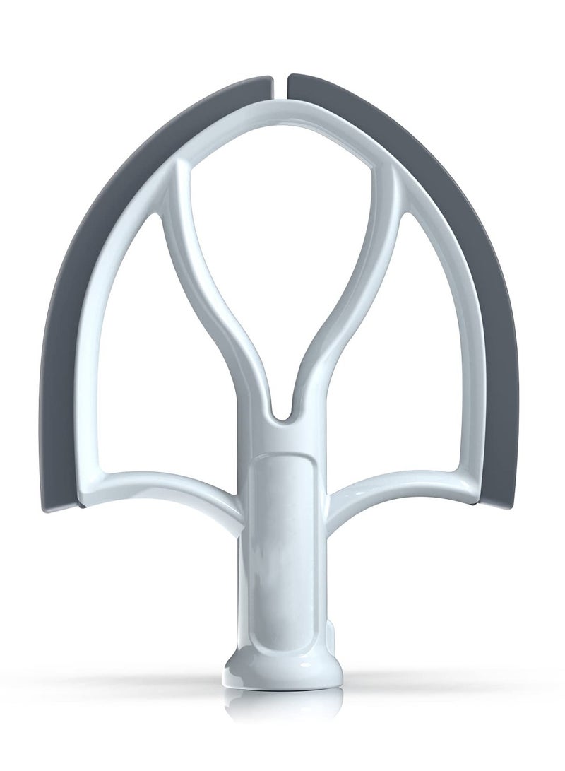 KASTWAVE 5 Quart Flex Edge Beater for Kitchen Aid Bowl-Lift Stand Mixer, Kitchenaid Mixer Attachment, Kitchen Mixer Accessory Replacement, Beater With Silicone Edges - Image 1