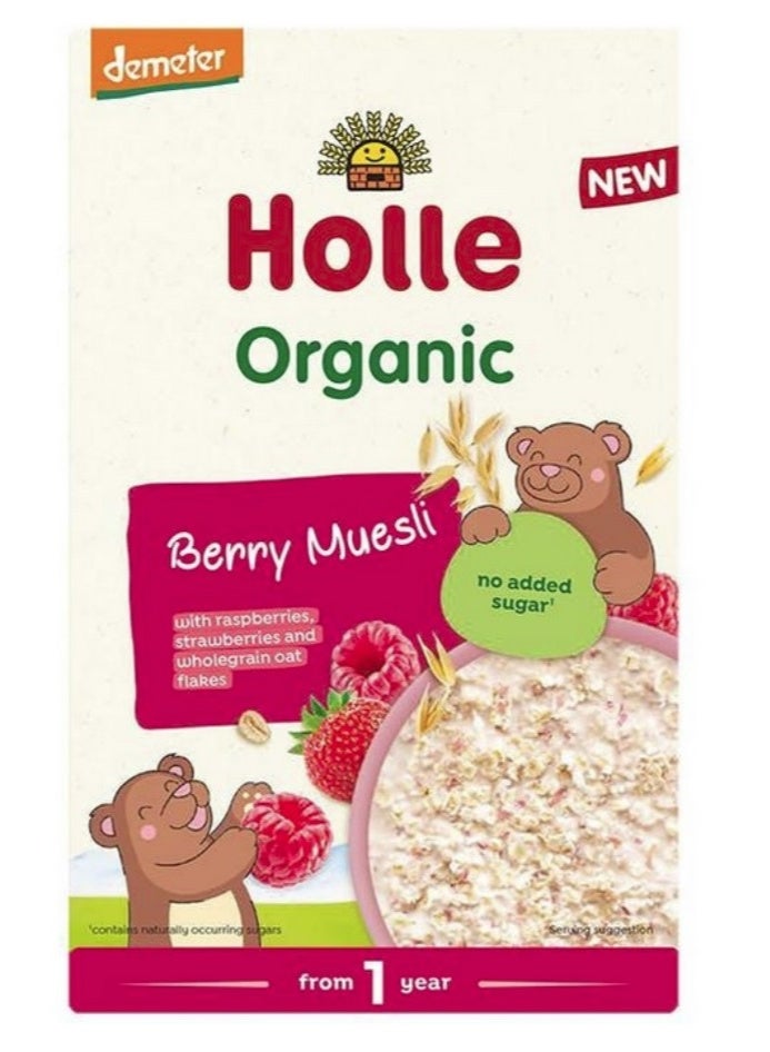 Holle Organic Wholegrain Berry Muesli  +12 Months