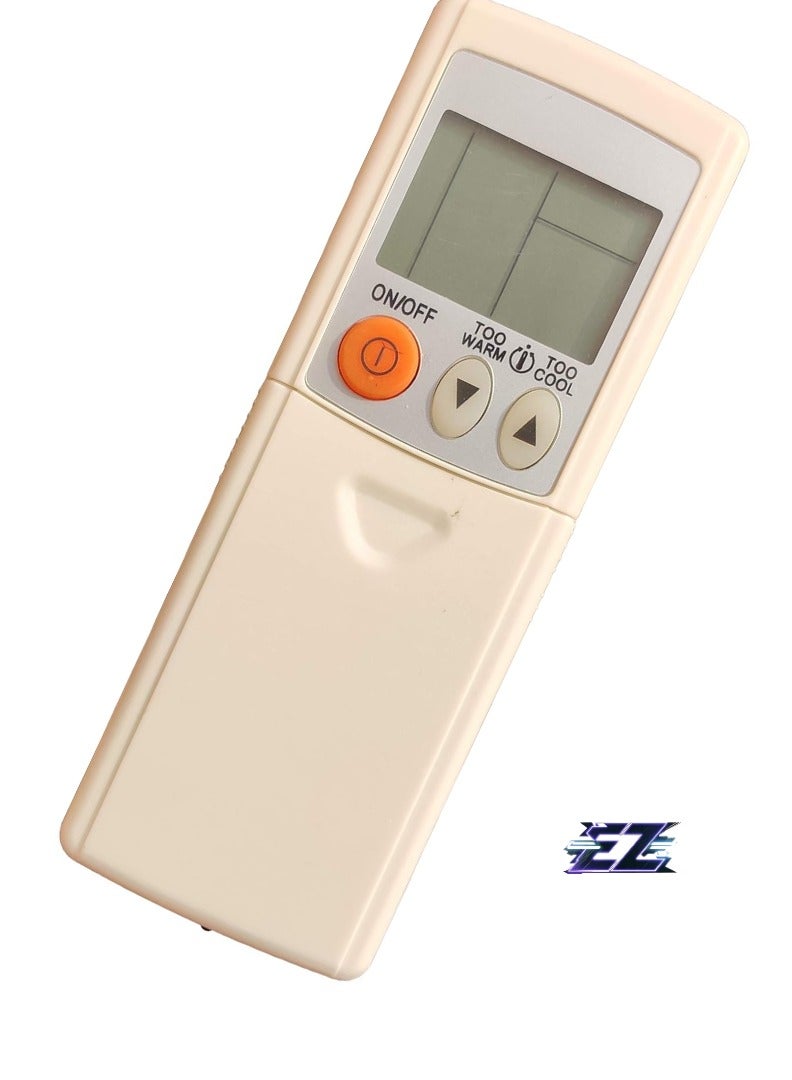 ELTRAZONE جهاز تحكم عن بعد لمكيف الهواء متوافق مع مكيفات ميتسوبيشي المنفصلة/الشباك [AC-56A] – البطارية مشمولة - Image 2