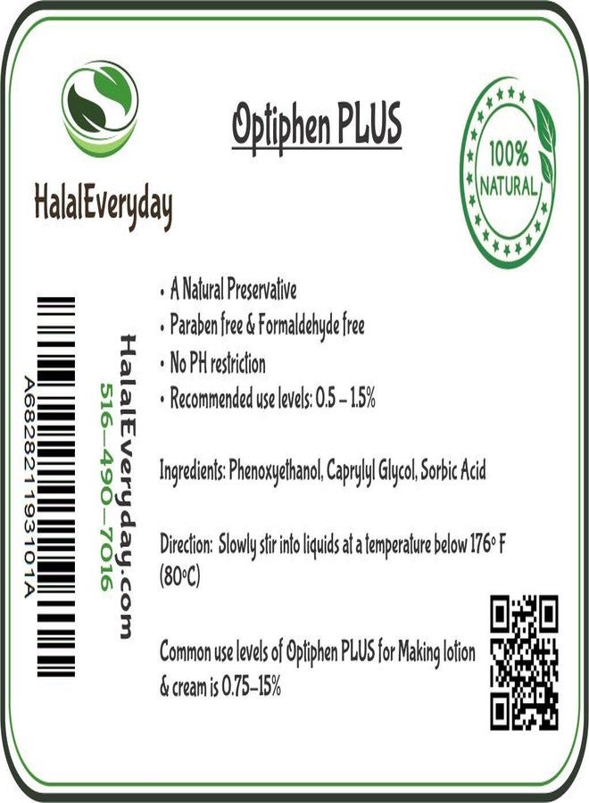 Saaqin Optiphen Plus - Optiphen + Water Soluble and Very Gentle Preservative 4 Oz - Image 1
