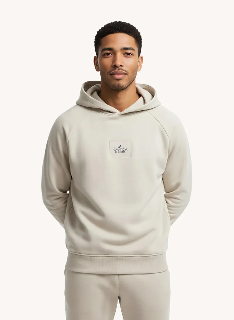 نوتيكا Men Hooded Pullover Long Sleeve Hoodie
