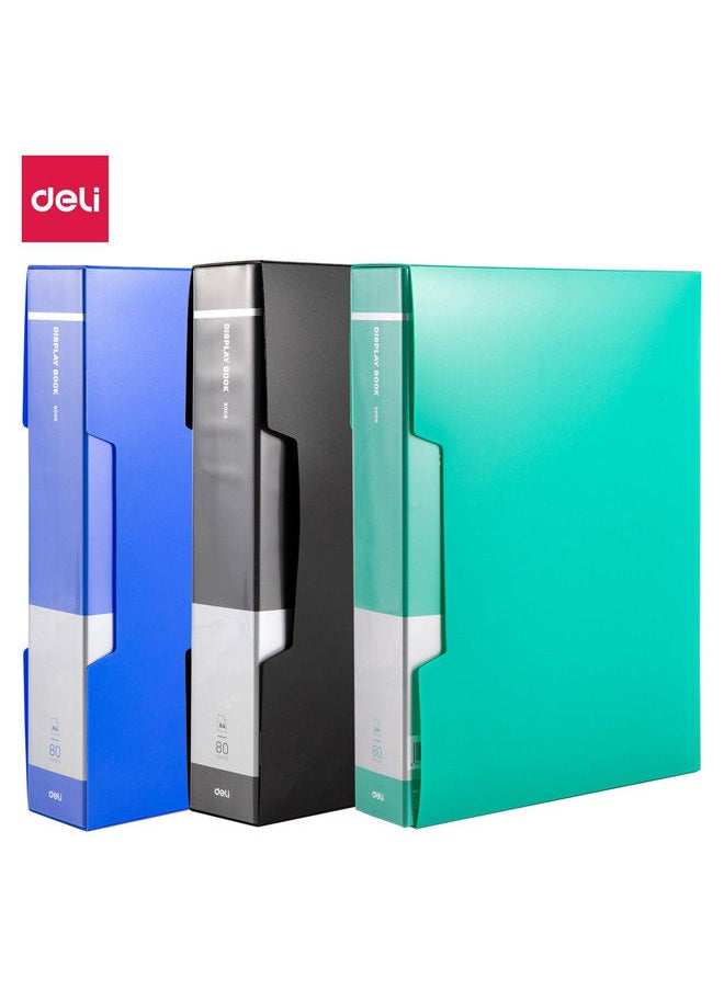 Deli - Display Book A4 - 80 Sheets - 1Pcs - Assorted colors - Image 1