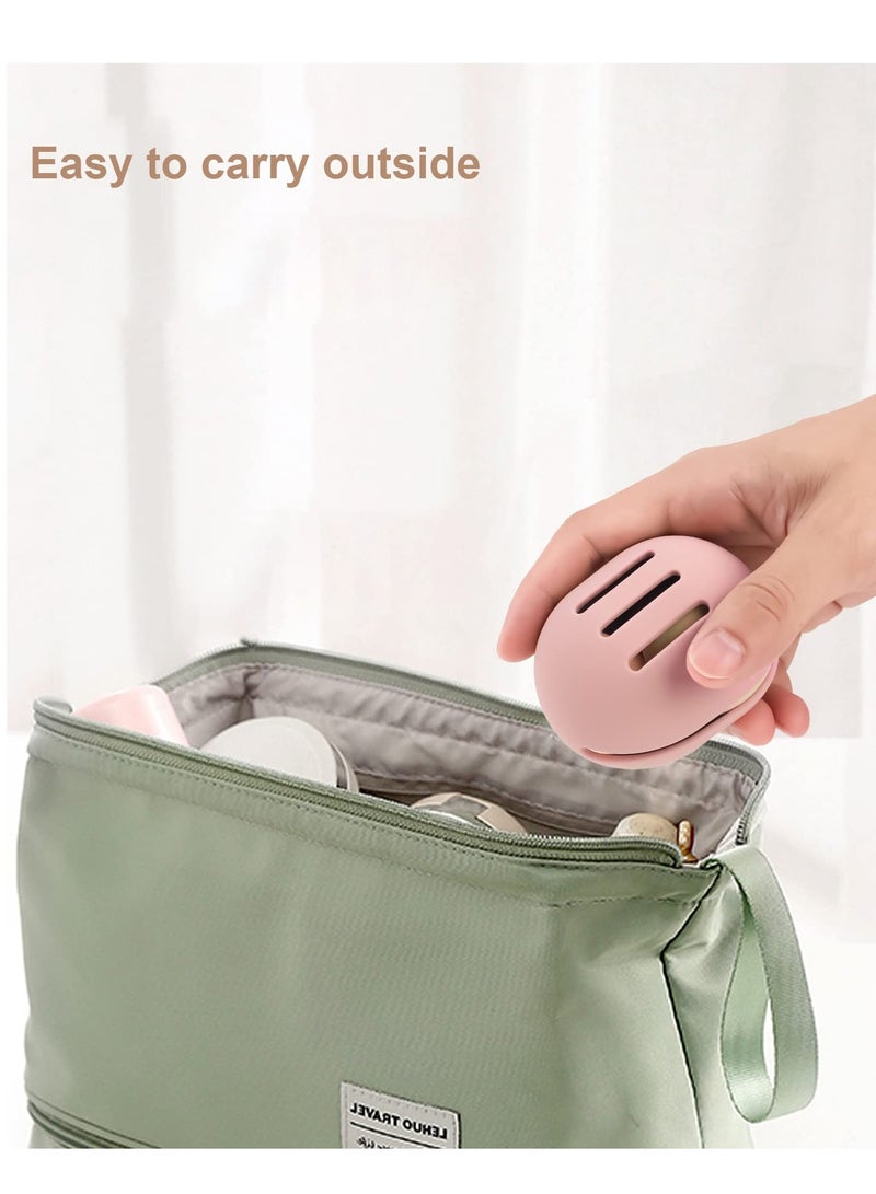 حار بيع سيليكون البيض الملون تحتوي على مجموعة من البيض الملون تحتوي على جهاز نفخة مسحوق مربع يمكن استخدامها مرارا وتكرارا - Image 4