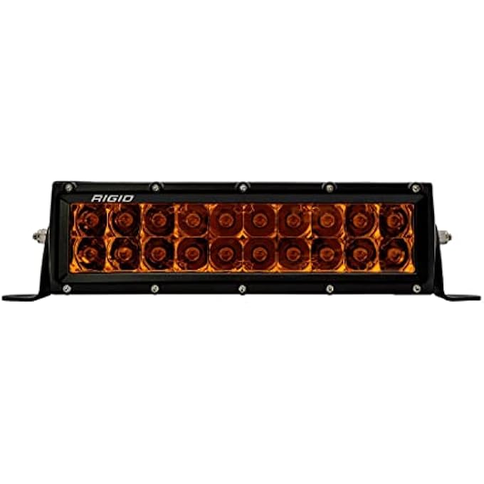 RIGID Industries 110223ESeries 10 Inch Spot Beam With Amber Pro Lens - Image 4