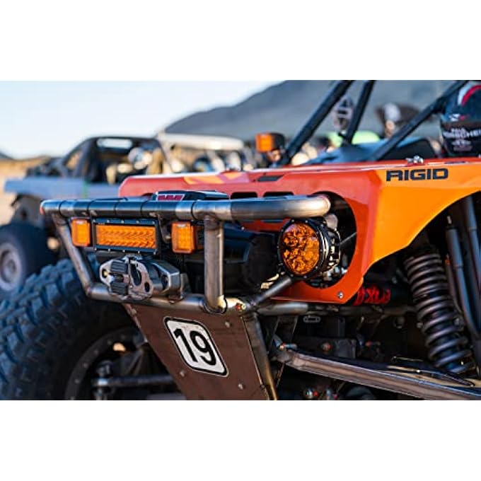 RIGID Industries 110223ESeries 10 Inch Spot Beam With Amber Pro Lens - Image 5