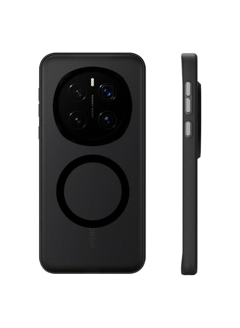 general Frosted case compatible with Honor Magic 7 Pro, built-in magnetic suction, built-in airbags on all corners, Honor Magic 7 Pro Shock and Drop Protective Case - Image 1